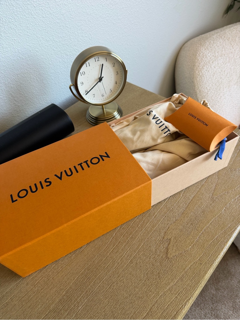 Louis Vuitton Brown Monogram Sneakers with Black Trim - Picture 3 of 12